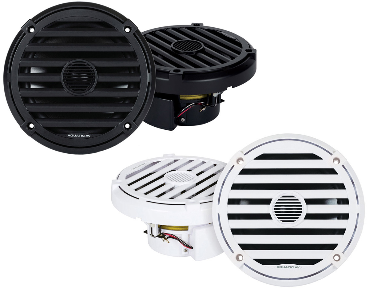 Aquatic AV EL421 Marine Speakers Elite Series 6.5 Inch