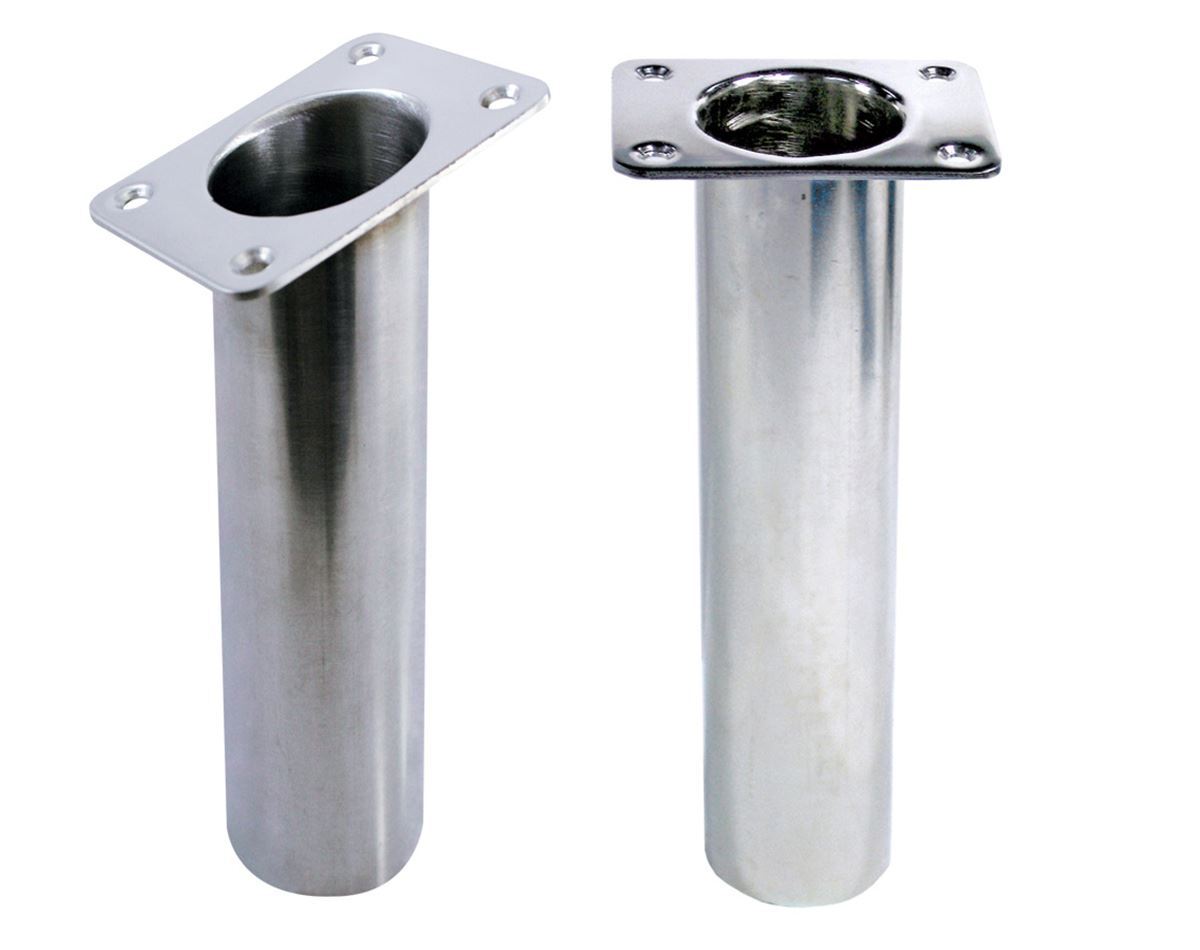 Flush Mount Stainless Steel Rod Holders - Boat Accessories Australia