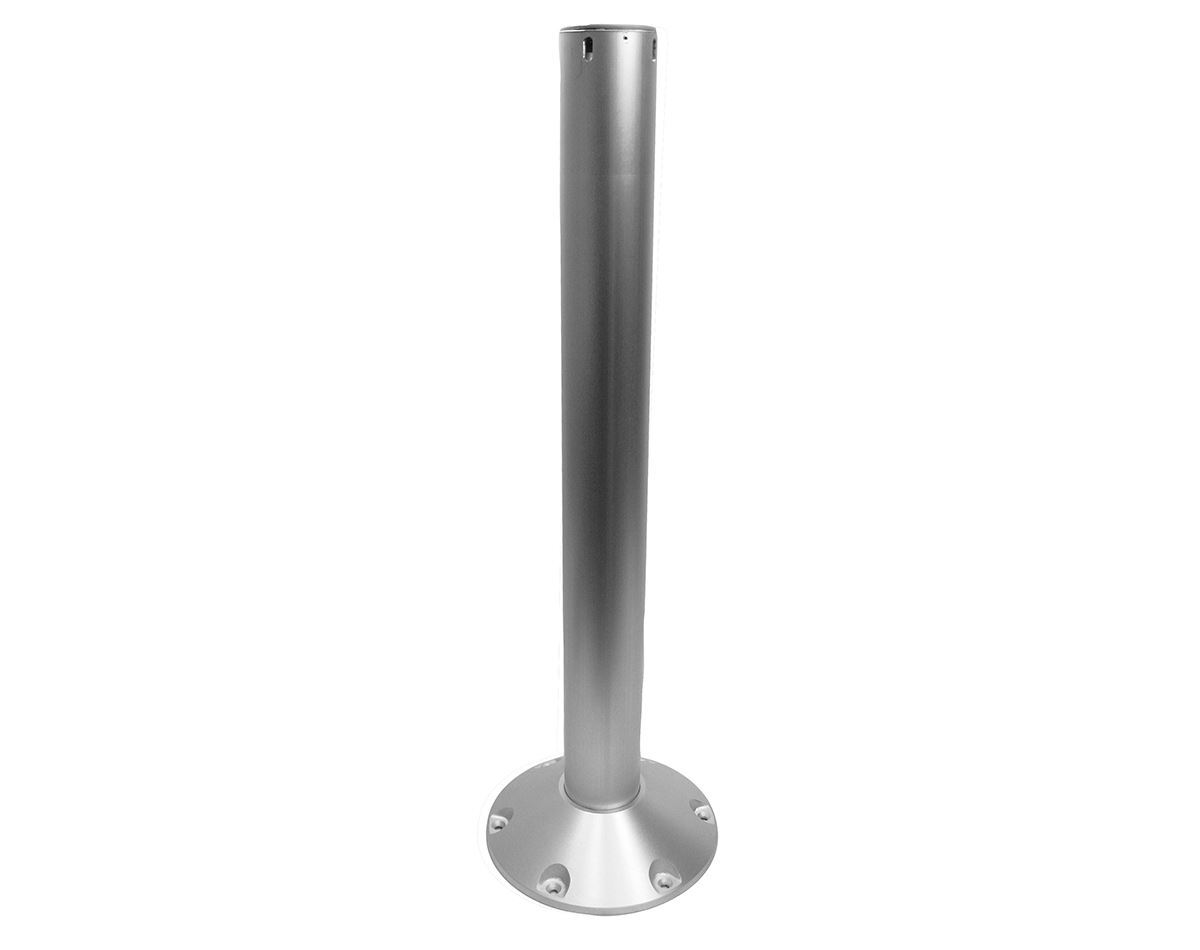 Seat Pedestal Post with Base Fixed Height