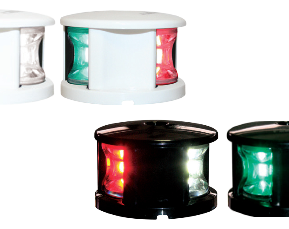 Lalizas FOS 12 LED Tri-Colour Port, Starboard & Stern Navigation Lights