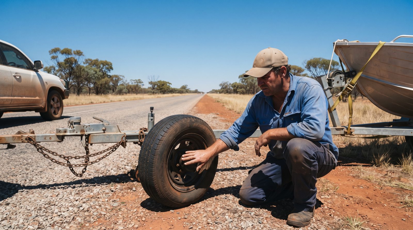 Stop and Inspect Your Trailer on Long Trips