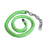 Chain Sock suits Short Link Chain 6mm x 6m Fluro Green