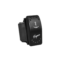 Viper LED Anchor Rocker Switch Momentary (On)/Off/(On) Momentary