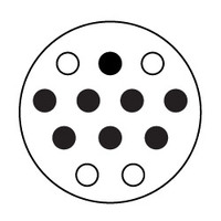 Electrical Connector 7108 - 8 Pole