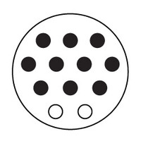 Electrical Connector 7110 - 10 Pole