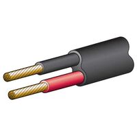 Twin Sheath Black 2-Core Cable 6mm Red/Black 100m