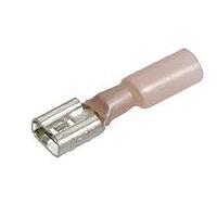 Blade Terminal Adhesive Lined Female 2.5-3mm Red (50pk)