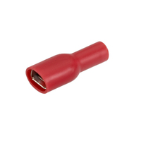 Blade Terminal Fully Insulated Red 2.5-3mm (Pack of 100)