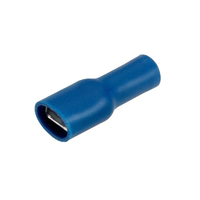 Blade Terminal Fully Insulated Blue 4mm (Pack of 100)