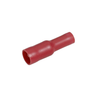 Bullet Terminal Female Red 2.5-3mm (Pack of 100)