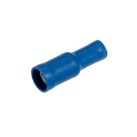 Bullet Terminal Female Blue 4mm (Pack of 100)