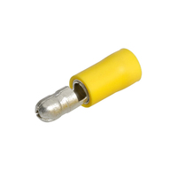 Bullet Terminal Male Yellow 5-6mm (Pack of 50)
