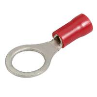 Ring Terminal Red 2.5-3mm Wire 8.4mm Tab (16pk)