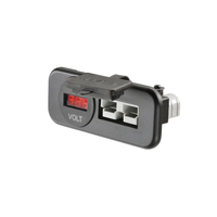 Narva Flush Mount 50A Anderson Connector and Volt Meter