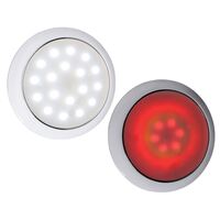 Narva LED Saturn Dual Colour White/Red 130mm Touch Switch