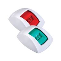 Narva LED Port & Starboard Light White Housing Colour Lens