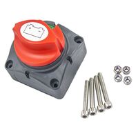 Single Battery Isolator Switch with Removable Knob