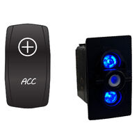 Rocker Switch with Cover Accessory Blue LED