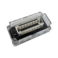Distribution Bus Bar with Clear Cover 12-way