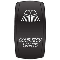 Rocker Switch Actuator Cover Courtesy Lights