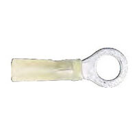 Heat Shrink Ring Terminal Yellow 8.4mm (50pk)
