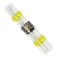 Heat Shrink Solder Splice Joiner Yellow (10pk)