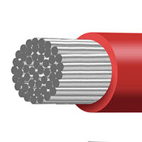 Battery Cable Tinned 4B&S x 30m Red