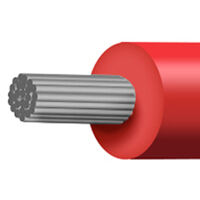 Single Core Cable Tinned 3mm x 50m Red