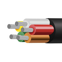 Trailer Cable 5-Core Tinned 2.5mm x 10m