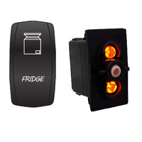 Rocker Switch with Cover Fridge Amber LED