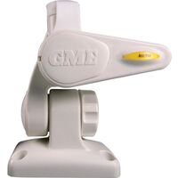 ABL012 Antenna Base Rectangle Double Swivel White
