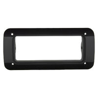 Large Flush Mount Bracket to Suit GME Radio Systems Black