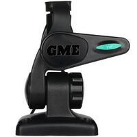 ABL012B Antenna Base Rectangle Double Swivel Black