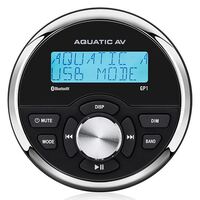 Aquatic AV GP1 Waterproof Marine Stereo Gauge Size
