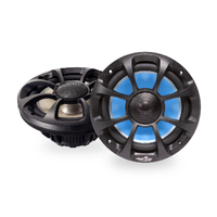 Aquatic AV RGB PX312 Marine Speakers Pro Sport 6.5 inch Black (Pair)