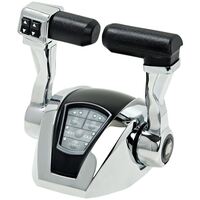 Ultraflex Power A Mark II Twin Engine Control Chrome With Trim