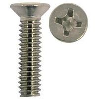 3/6'' x 3/4'' MTS CSK 304-Grade Stainless Pk of 8