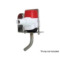 Water Scoop Bilge Pump Bracket For Live Bait Tanks