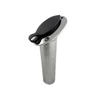 Rod Holder HD Stainless Steel 30deg Angled Head with Cap