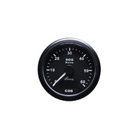 Wema GPS Speedometer Black 60 Knots