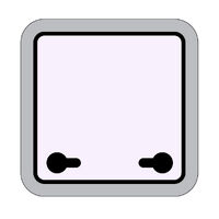 OceanX Deck Hatch Silver 421x421mm Cutout