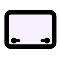 OceanX Deck Hatch Black 457x327mm Cutout