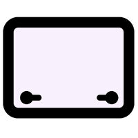 OceanX Deck Hatch Black 507x377mm Cutout