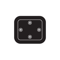 Ceredi Access Hatch HD Black Acetal Size G1 330x300mm Cutout
