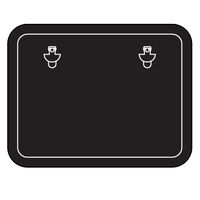 Ceredi Access Hatch Aluminium Walk-On Size D1 680x516mm Black
