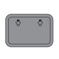Ceredi Access Hatch Aluminium Walk-On Size I1 574x380mm Neutral