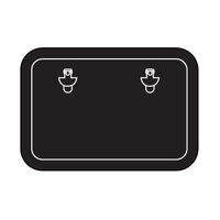 Ceredi Access Hatch Aluminium Walk-On Size I1 574x380mm Black