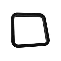 Bomar Deck Hatch Trim for 900 Series Deck Hatches Black 454 mm x 327mm 