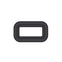 Bomar 2000 Series Opening Portlight 305x156mm Black