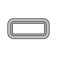 Bomar 2000 Series Opening Portlight 429x171mm Anodised